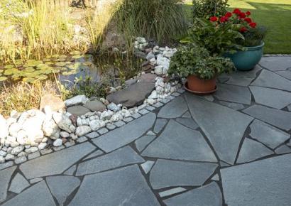 Flagstones Alta kwartsiet 2-3cm 65kg/m²