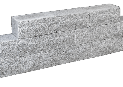 Castle rock G603 rockface 35x17,5x15cm lichtgrijs