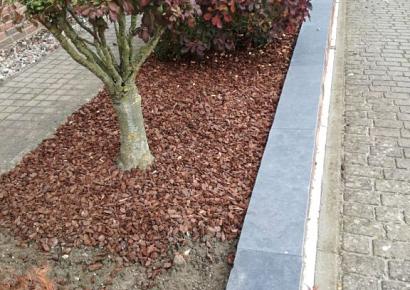 Afdekplaat 100x25x4cm blue moon rockface
