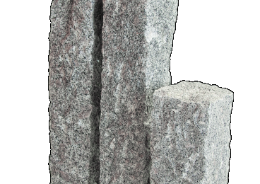 Palissade g341 grijs basic 12x12x50cm