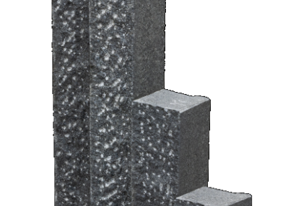 Palissade pacific waterjet 12x12x50cm