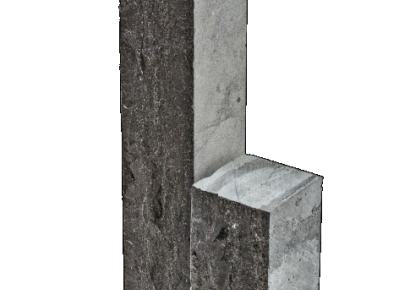 Palissade blue moon rockface 12x12x60cm