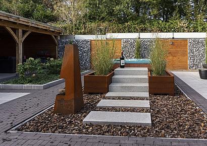 Traptrede 15x35x100cm G603 grijs piazzo