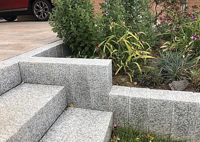 Palissade G603 grijs piazzo 12x12x30cm