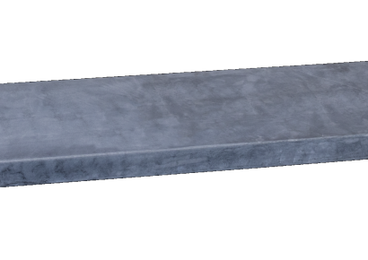 Vijverrand blue stone linea 100x20x3cm