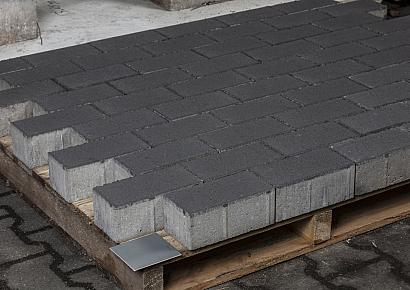 Rechteckpflaster 20x10x8cm antra laag a 0,98m²