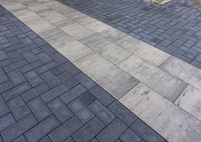 Rechteckpflaster 20x10x8cm antra laag a 0,98m²