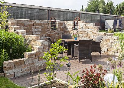 Combiwall splitton 40x20x15cm mont blanc