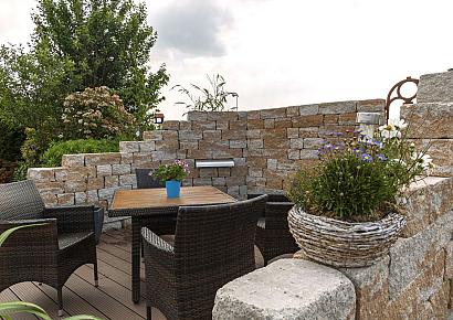 Combiwall splitton 20x20x15cm mont blanc