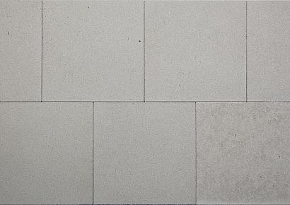 Tuintegel 40x40x5cm grijs mini facet 6,25st/m²