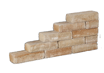 Pilestone line 40x15x10cm mont blanc