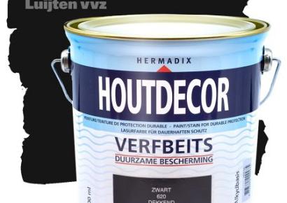 Houtdecor 620 zwart 2500ml