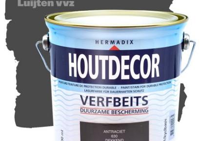 Houtdecor 630 antraciet 2500ml