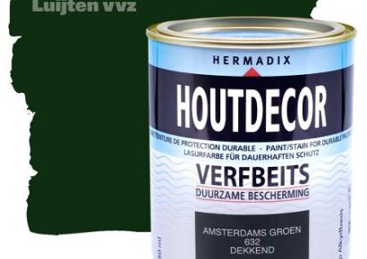 Houtdecor 632 amsterdams groen 750ml