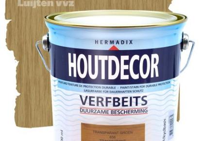 Houtdecor 656 transparant groen 750ml