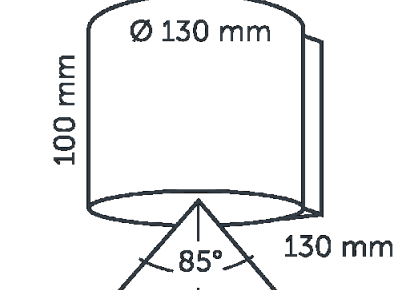 Halo up-down dark 100-230v ww 8,5w