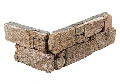 Pirra (40+20)x15cm moletto hoekst set a 4st