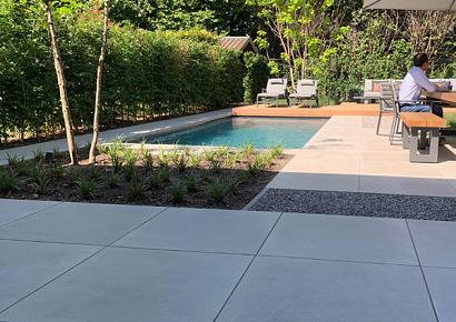 Stone light grey 80x80x2cm