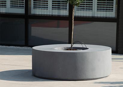 Solido Ceramica Cemento Taupe 40x80x3cm rett.