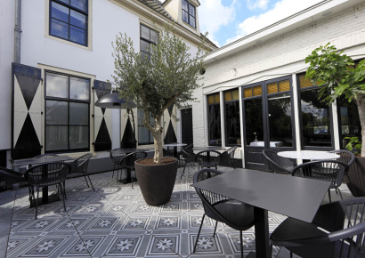 GeoCeramica® 60x60x4cm Concreet Flower Decorate