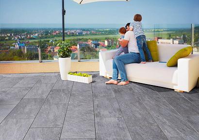 GeoCeramica® 40x80x4cm Fiordi Fumo