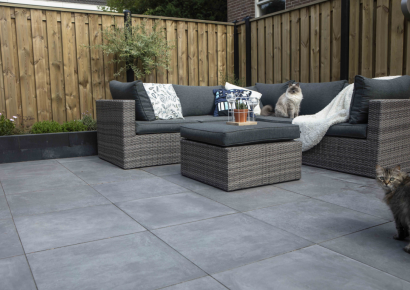 GeoCeramica® 80x80x4cm Fumato Mezzo