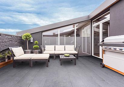 GeoCeramica® 40x80x4cm Impasto Grigio