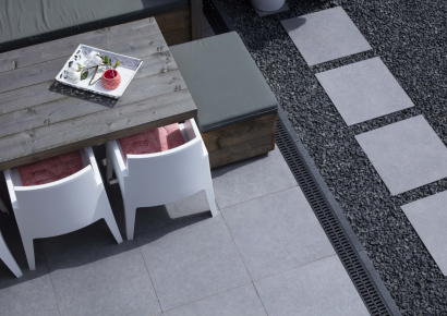 GeoCeramica® 60x60x4cm Impasto Grigio