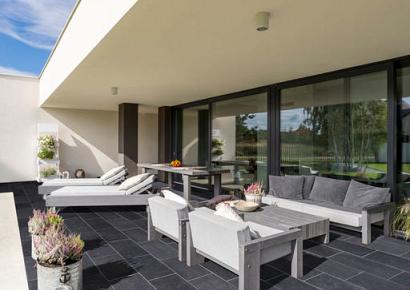 GeoCeramica® 40x80x4cm Impasto Negro