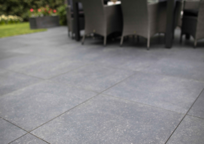 GeoCeramica® 60x60x4cm Impasto Negro