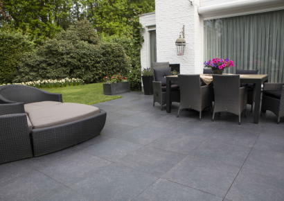 GeoCeramica® 60x60x4cm Impasto Negro