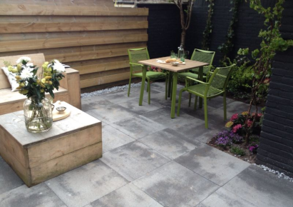 GeoColor 3.0 Tops 60x60x4cm Lakeland Grey