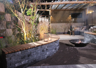 MB Drumstone 15x15x6cm antraciet