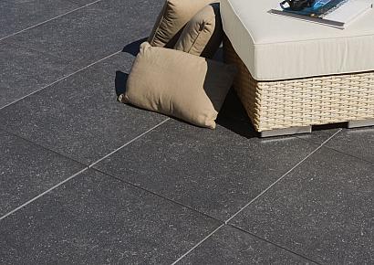 GeoCeramica® 60x60x4cm Bb Stone Black