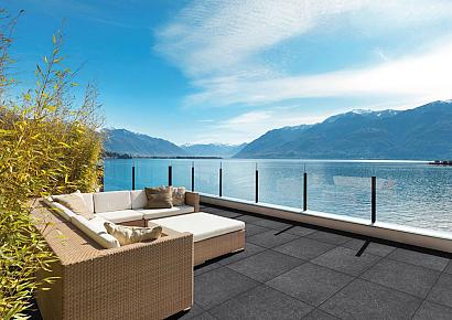 GeoCeramica® 60x60x4cm Bb Stone Black