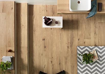 GeoCeramica® 30x120x4cm Schots Eiken