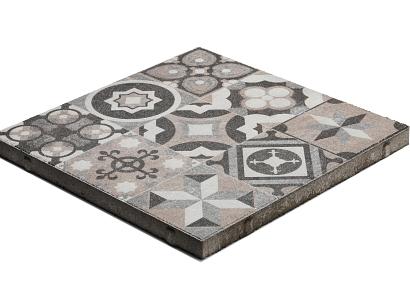 GeoProArte® Mosaic 60x60x4cm MD Taupe Deco