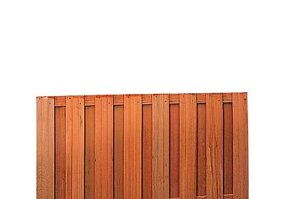Hardhouten plankenscherm recht verticaal 180x90cm