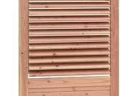 Douglas shutter-element 224 van 89cm breed - kleurloos geïmpregneerd