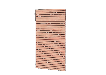 Tuindeur Elan 100 Excellent op verstelbaar stalen frame 100x180cm douglas