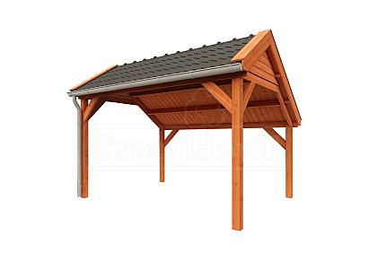Kapschuur de Deel 400x340x300cm (bxdxh)