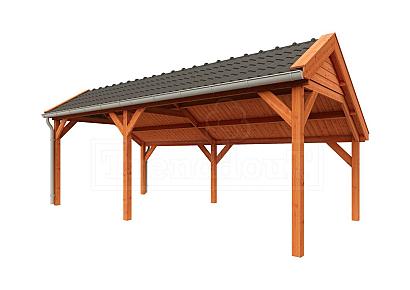 Kapschuur de Deel 680x340x300cm (bxdxh)