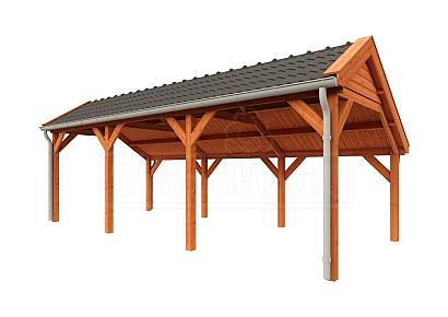 Kapschuur de Deel 750x340x300cm (bxdxh)