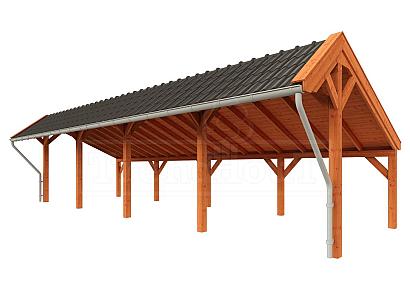 Kapschuur de Heerd 1200x425x325cm (bxdxh)