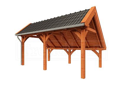 Kapschuur de Hoeve XL 530x380x345cm (bxdxh)