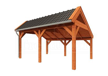 Kapschuur de Stee 500x425x335cm (bxdxh)