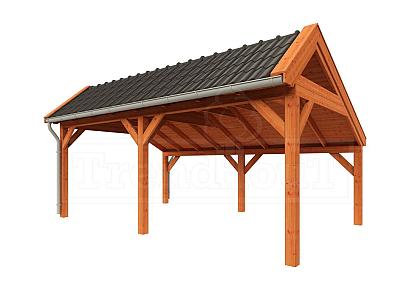 Kapschuur de Stee 600x425x335cm (bxdxh)