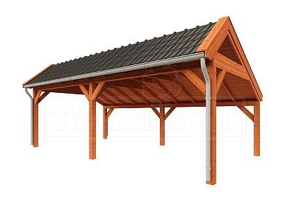 Kapschuur de Stee 730x425x335cm (bxdxh)