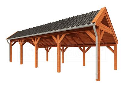 Kapschuur de Stee 980x360x335cm (bxdxh)