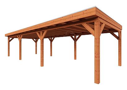 Buitenverblijf Refter XL 1080x400x260cm (bxdxh)